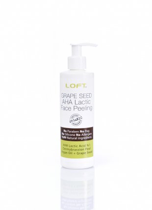 Grape Seed Oil + (Aha Lactic Acid) Mikro Yüz Peeling (Non-Allergen)